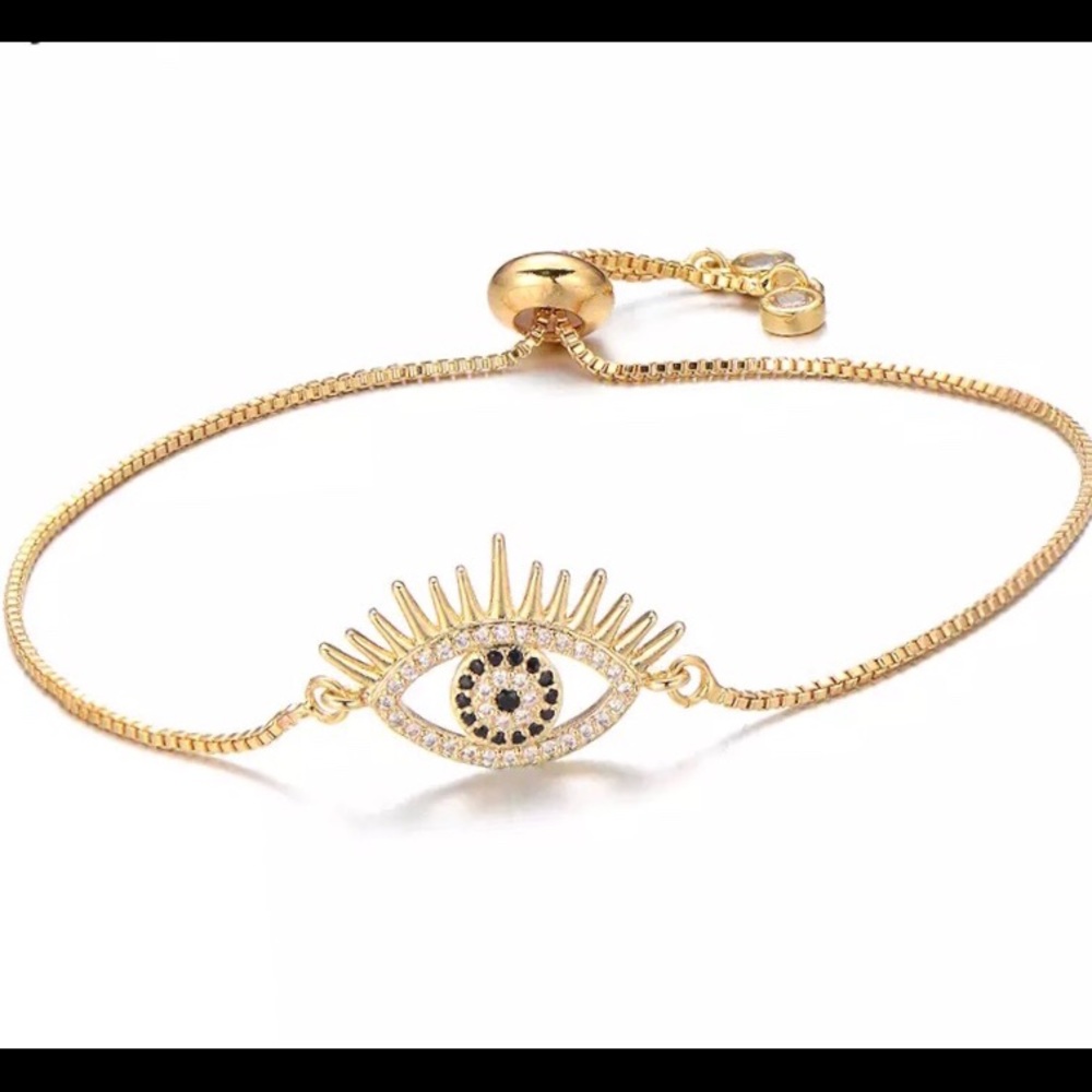 Evil eye bracelet